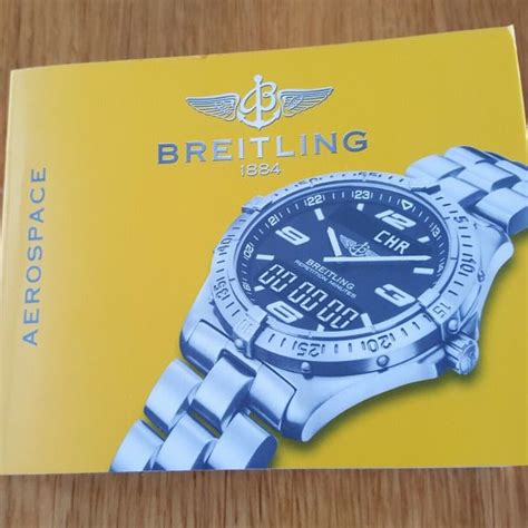 breitling aerospace setting instructions|Breitling aerospace instruction manual.